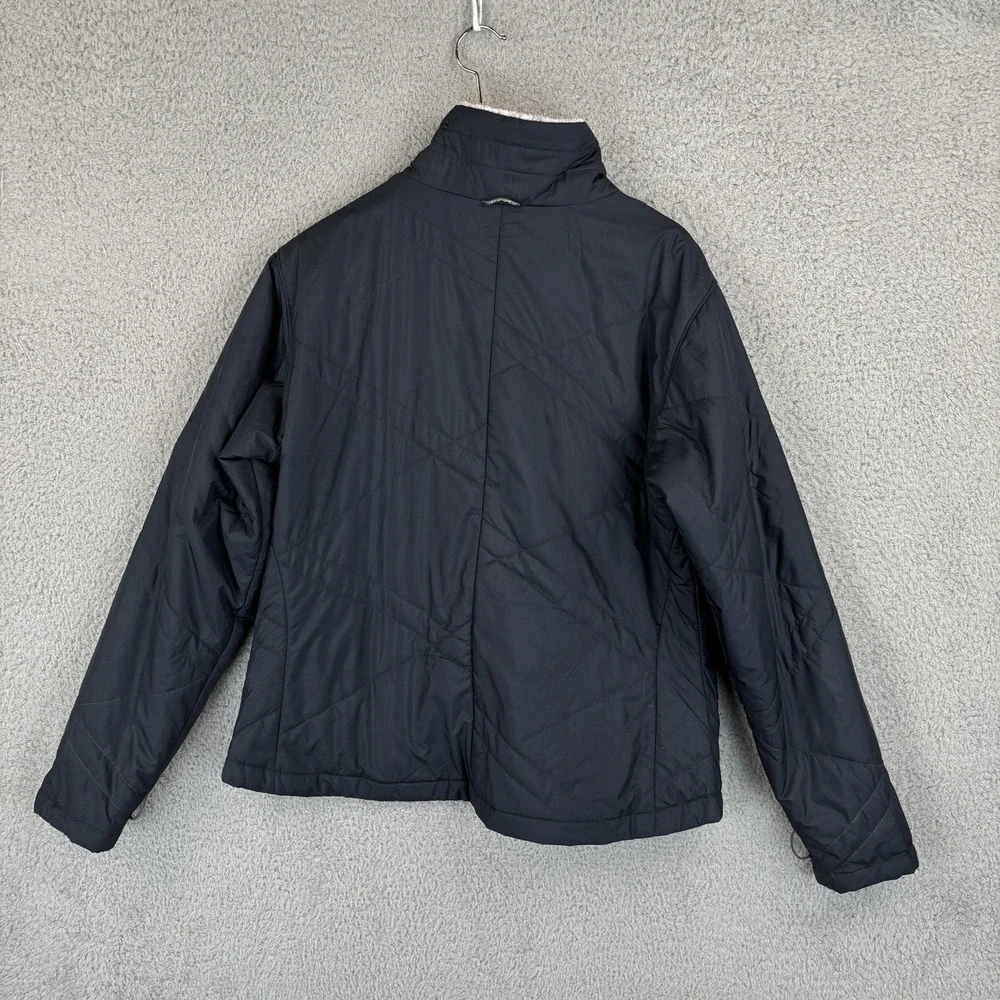 Columbia Bugaboo III Fleece Interchange Jacket Womens XL Purple 3 in‎ 1 Ski Coat